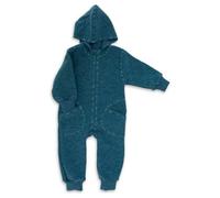 Engel - Combi bébé avec capuche et zip - Combinaison - 74/80 - pazifik melange