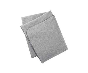 Engel Couverture polaire pour bébé, Gris mélangé, 80x100 cm