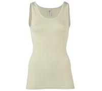 Engel Natur Tricot de peau à bretelles Laine/soie Pour femmes Taille XS Naturel