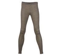 Engel Natur Leggings pour femme en 70% de laine vierge bio et 30% de soie - Certifié GOTS, noisette, W46