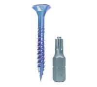 ENGEL E-Jet Vis 5,0x110 TG zn bleu avec tige lisse Quantité:100