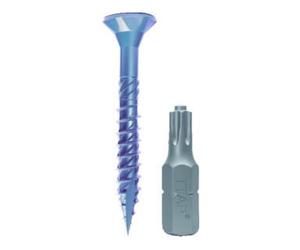 ENGEL E-Jet Vis 5,0x110 TG zn bleu avec tige lisse Quantité:100