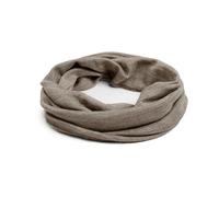 Engel Écharpe tube naturelle, 70 % laine, 30 % soie, pour homme et femme, noyer, taille unique