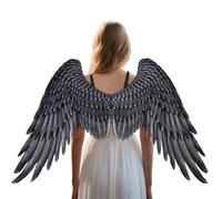 Engel Flügel Kostüm - Große Weihnachts Flügel Unisexe Design, Leichtes Tragbar Cosplay Zubehör, élégant Feder Optik | Eindrucksvolle Verkleidung Für Bühne Theater Schule Fotoshoot Events Nutzung