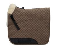 Engel Germany Chabraque en Peau de Mouton Couleur Coton châtain Clair Fourrure Naturel (Schabra 1) Dressage (D) Combinez-Vous avec 12 Coleur de Peau de Mouton