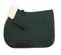 Engel Germany Chabraque en Peau de Mouton Couleur Coton Vert Fourrure Naturel (Schabra 1) Concours Complet d'équitation (CCE) Combinez-Vous avec 12 Coleur de Peau de Mouton