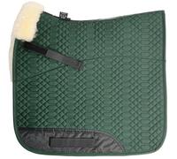 Engel Germany Chabraque en Peau de Mouton Couleur Coton Vert Fourrure Naturel (Schabra 1) Dressage (D) Combinez-Vous avec 12 Coleur de Peau de Mouton