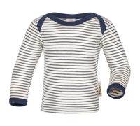 Engel - Haut manches longues bébé - Sous-vêtement mérinos - 86/92 - natur / marine