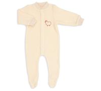 Engel - Kid's Einteiliger Schlafanzug 'Kleines Schaf' - Pyjama - 62/68 - natur