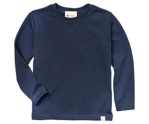 Engel - Kid's Sweatshirt L/S - Haut manches longues en mérinos - 92 - marine