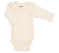 Engel - Kid's Wrap Body L/S avec boutons-pression sur le côté - Body - 38 - natur