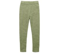 Engel - Legging enfant en laine mérinos vierge - Sous-vêtement mérinos - 140 - salbeigrün melange