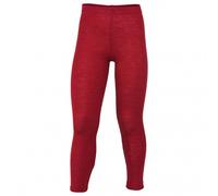 Engel - Legging enfant en laine mérinos vierge - Sous-vêtement mérinos - 92 - rot melange