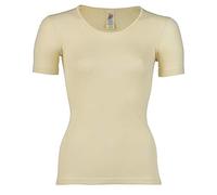 Engel Maillot de corps à manches courtes pour femme, naturel, 38/40