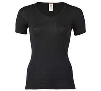 Engel Maillot de corps à manches courtes pour femme, Noir , 40-42