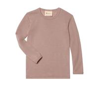 Engel, Maillot de corps à manches longues pour enfant en laine et soie, taille 92-176 cm, Dustyrose, 116