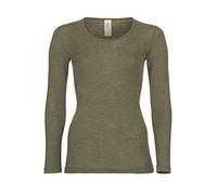 Engel - Sous-vêtement L/S pour femmes - Sous-vêtement mérinos - 42/44 - olive