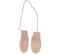 Engel Moufles pour bébé sans pouce, polaire, 100 % laine vierge (kbT), sable, 50/56