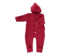 Engel Natur Combinaison avec Capuche 100% Laine Vierge et Polaire | Chaude