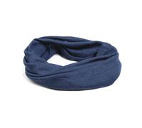 Engel Natur Écharpe tube, 70 % laine, 30 % soie, pour femmes et hommes, Marine, taille unique