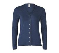 Engel Naturel, cardigan léger, 70 % laine (kbT) 30 % soie. - Bleu - 44/46