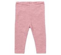 Engel Naturel | Legging en laine mérinos pour bébé | 100 % laine (kbT) | Certifié IVN-Best, Bois de rose mélangé, 74-80