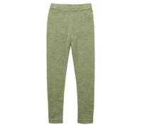 Engel Naturel | Legging pour enfant | 100 % laine (mérinos) | IVN-Best | Sous-vêtements thermiques, vert sauge mélangé, 152