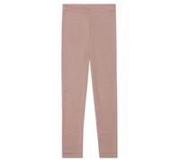 Engel Naturel | Legging pour enfant | 70 % laine (kbT), 30 % soie | Certifié GOTS, Dustyrose, 116
