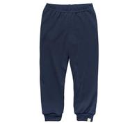 Engel Naturel | Pantalon de jogging confortable pour enfant | 70 % laine (mérinos), 30 % soie | Certifié GOTS, Marine, 116