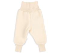 Engel - Pantalon bébé avec taille large - Pantalon polaire - 62/68 - natur