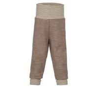 Engel - Pantalon long bébé avec taille large - Pantalon polaire - 50/56 - walnuss melange
