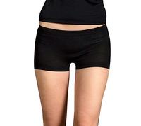 Engel Pantalon naturel pour femme - 70 % laine mérinos bio et 30 % soie, Noir , M