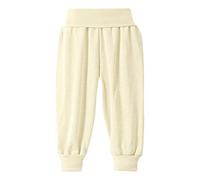 Engel Pantalon pour Bébé en Laine Et Soie - Beige - 1 Mois
