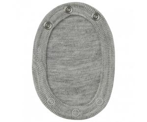 Engel - Rallonge de body bébé - Sous-vêtement mérinos - One Size - hellgrau melange