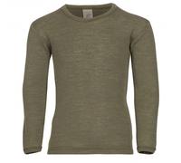 Engel - Sous-vêtement L/S enfant - Sous-vêtement mérinos - 116 - olive