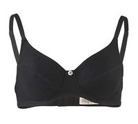 Engel Soutien-gorge sans armatures - En pur coton bio - Pour femme - Noir - 100B