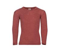 Engel T-shirt à manches longues en laine et soie pour enfant, cuivre, 14 ans