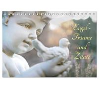 Engel - Träume und Zitate (Tischkalender 2026 DIN A5 quer), CALVENDO Monatskalender: Engel, ein Symbol der Hoffnung des Friedens und des Glaubens
