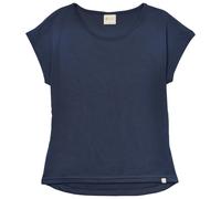 Engel - Women's Shirt Overlapped Shoulders - Haut en mérinos - 46/48 - marine