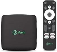 Engel Youin You-Box EN1040KX- TV Box Android TV 4K UHD - Assistant Google et Chromecast intégré - Produit Exclusif, Noir