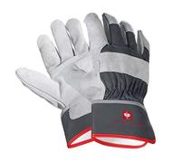 Engelbert Cooper Paire de gants en cuir de vachette Gris Taille 12