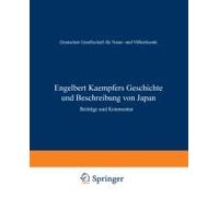 Engelbert Kaempfers Geschichte Und Beschreibung Von Japan