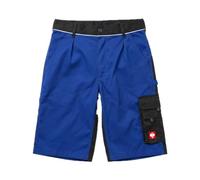Engelbert Strauss e.s.Image Short de travail robuste pour homme avec de nombreuses poches, taille élastique et coutures renforcées, Bleu rose/noir., 58W