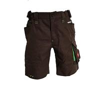 Engelbert Strauss E.S. Motion 2020 Short de travail pour enfant, Châtaigne/vert lac, 110/116 cm