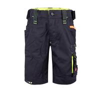 Engelbert Strauss E.S. Motion 2020 Short de travail pour enfant, Noir/jaune, 122/128 cm