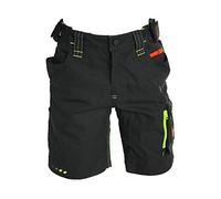 Engelbert Strauss E.S. Motion 2020 Short de travail pour enfant, Noir/jaune, 122/128 cm