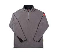 Engelbert Strauss Men Fleece Pullover Troyer dryplexx Micro, Couleur:Anthracite, Taille:M