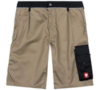 Engelbert Strauss Men Work Shorts e.s.Image, Couleur:Khaki/Black, Taille:52