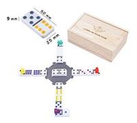 Train Mexicain Dominos Classiques Double 9