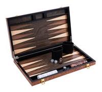 Engelhart- 250541 - Backgammon de luxe 18 pouces - plaqué en bois de rose et vernis Rose G